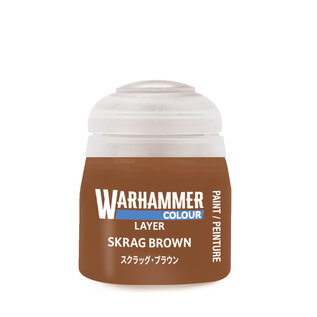 GAMES WORKSHOP WAR 2240 SKRAG BROWN LAYER