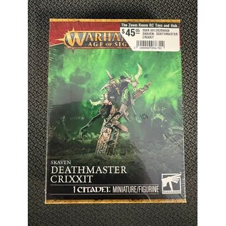 GAMES WORKSHOP WAR 99120206068 SKAVEN: DEATHMASTER CRIXXIT