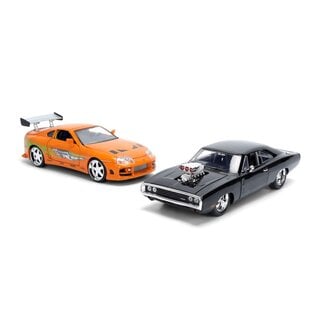 JADA TOYS JAD 37542 Jada 1/24 "Fast & Furious 25th Anniversary" Dom & Brian Twin Pack