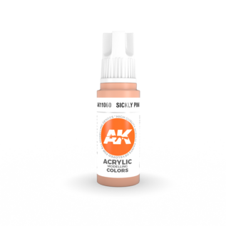AK INTERACTIVE AK 11060 AK Interactive 3G Acrylic Sickly Pink 17ml