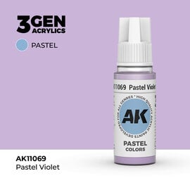 AK INTERACTIVE AK 11069 AK Interactive 3G Acrylic Pastel Violet 17ml