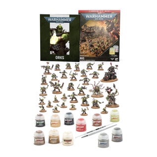 GAMES WORKSHOP WAR 13170103002 WARHAMMER 40K: GETTING STARTED WITH ORKS