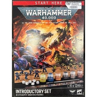 GAMES WORKSHOP WAR 13010199079 WARHAMMER 40K: INTRODUCTORY SET BSF