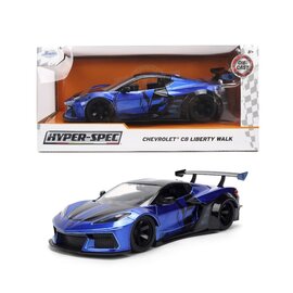 JADA TOYS JAD 36496 Jada 1/24 "Hyper-Spec" - 2023 Chevy Corvette C8 - Liberty Walk