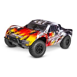 TRAXXAS TRA 58434-4-RED Traxxas 1/10 Slash HD VX3 BL 2WD RTR - Red