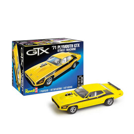 REVELL GERMANY REV 14588 1971 PLYMOUTH GTX STREET MACHINE 1/24 PLASTIC MODEL