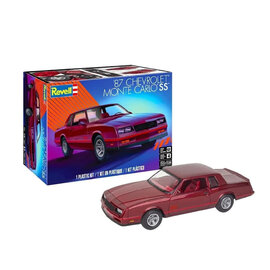 REVELL GERMANY REV 14587 1987 CHEVROLET MONTE CARLO SS 1/24 PLASTIC MODEL