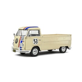 SOLIDO SOL S1806708 VOLKSWAGEN T1 PICKUP - RACER 53 - 1960 1/18 DIE-CAST