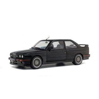 SOLIDO SOL S1801501 BMW E30 SPORT EVO - 1990 - BLACK 1/18 DIE-CAST