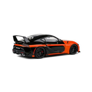 SOLIDO SOL S1809005 TOYOTA GR SUPRA - ORANGE STREETFIGHTERS 2024 1/18 DIE-CAST