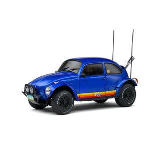 SOLIDO SOL S1809601 VOLKSWAGEN BEETLE BAJA - METALLIC BLUE - 1975 1/18 DIE-CAST
