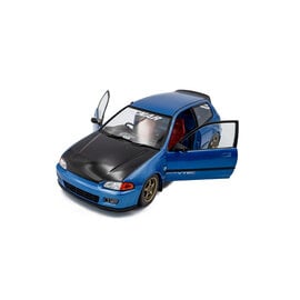 SOLIDO SOL S1810406 HONDA CIVIC (EG6) - BLUE PEARL - 1991 1/18 DIE-CAST