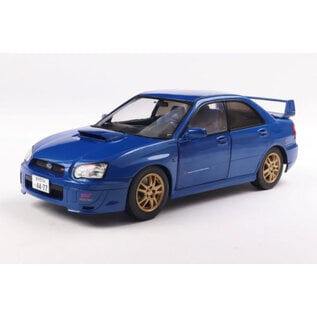SOLIDO SOL S1812301 SUBARU IMPREZA WRX STI - SONIC BLUE - 2003 1/18 DIE-CAST