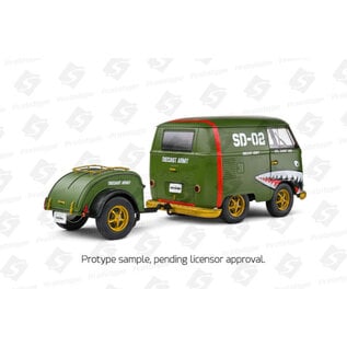 SOLIDO SOL S1810901 KOOL KOMBI - ARMY FIGHTER - 1950 1/18 DIE-CAST