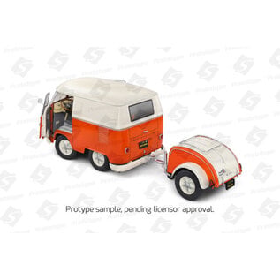 SOLIDO SOL S1810902 KOOL KOMBI - ORANGE & WHITE 1950 1/18 DIE-CAST