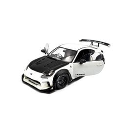 SOLIDO SOL S1813602 TOYOTA GR86 WITH LBWK BODYKIT - PEARL WHITE - 2024 1/18 DIE-CAST