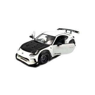 SOLIDO SOL S1813602 TOYOTA GR86 WITH LBWK BODYKIT - PEARL WHITE - 2024 1/18 DIE-CAST