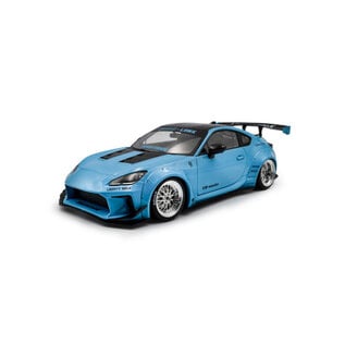SOLIDO SOL S1813601 TOYOTA GR86 WITH LBWK BODYKIT - BABY BLUE - 2024 1/18 DIE-CAST