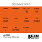 AK INTERACTIVE AK 11081 AK Interactive 3G Acrylic Fluorescent Orange 17ml