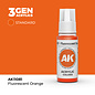 AK INTERACTIVE AK 11081 AK Interactive 3G Acrylic Fluorescent Orange 17ml