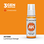 AK INTERACTIVE AK 11082 AK Interactive 3G Acrylic Luminous Orange 17ml