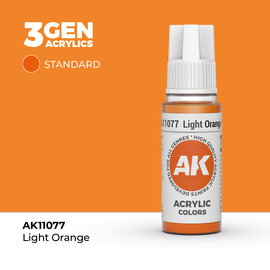 AK INTERACTIVE AK 11077 AK Interactive 3G Acrylic Light Orange 17ml