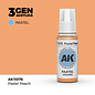 AK INTERACTIVE AK 11076 AK Interactive 3G Acrylic Pastel Peach 17ml