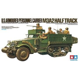 TAMIYA TAM 35070 U.S.ARMOURED PERSONNEL CARRIER M3A2 HALF TRACK 1/35 PLASTIC MODEL