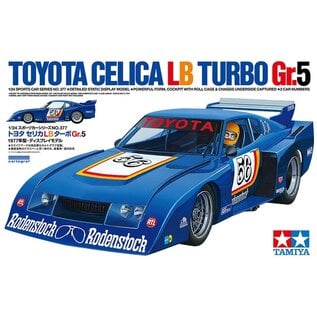 TAMIYA TAM 24377 TOYOTA CELICA LB TURBO GR.5 1/24 PLASTIC MODEL