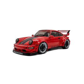 SOLIDO SOL S1807514 PORSCHE RWB BODYKIT TAIKANO KAISHIN RED 2024 1/18 DIE-CAST (small defect)