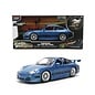 JADA TOYS JAD 37819 Jada 1/24 "FF 25th" Brian's Porsche 911 GT3 RS - Color Brush
