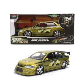 JADA TOYS JAD  37874 Jada 1/24 "FF 25th" Brian's Mitsubishi Lancer EVO - Color Brush