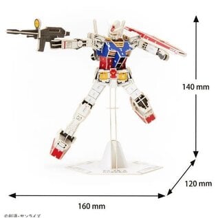 AZONE AZO 513111 Azone si-gu-mi PRO RX-78-2 First Gundam (308 Pieces) Level 6