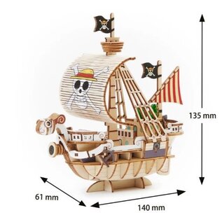 AZONE AZO 525237 Azone wa-gu-mi One Piece Going Merry (88 Pieces) Level 3