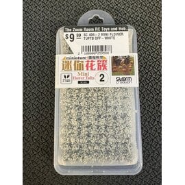 STORM CREATION SC 406-2 MINI FLOWER TUFTS OFF-WHITE