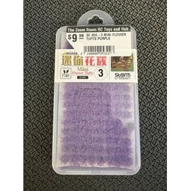 STORM CREATION SC 406-3 MINI FLOWER TUFTS PURPLE