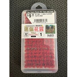 STORM CREATION SC 406-1 MINI FLOWER TUFTS RED