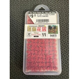 STORM CREATION SC 406-11 MINI FLOWER TUFTS PINK/RED