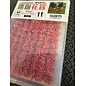 STORM CREATION SC 406-11 MINI FLOWER TUFTS PINK/RED