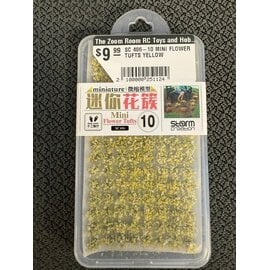 STORM CREATION SC 406-10 MINI FLOWER TUFTS YELLOW