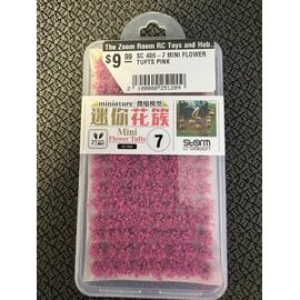 STORM CREATION SC 406-7 MINI FLOWER TUFTS PINK