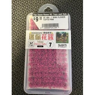 STORM CREATION SC 406-7 MINI FLOWER TUFTS PINK