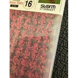 STORM CREATION SC 406-16 MINI FLOWER TUFTS PINK