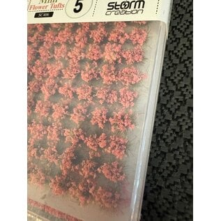 STORM CREATION SC 406-5 MINI FLOWER TUFTS PINK