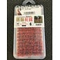 STORM CREATION SC 406-6 MINI FLOWER TUFTS RED
