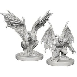 WIZKIDS WK 72561 D&D Nolzur's Marvelous Unpainted Miniatures: Wave 1: Gargoyles