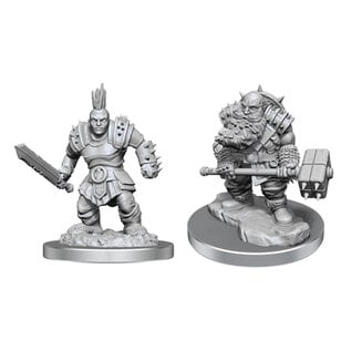 WIZKIDS WK 90421 D&D Nolzur's Marvelous Unpainted Miniatures: Wave 18: Duergar Fighters