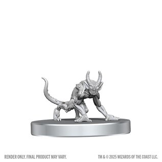 WIZKIDS WK 90853 D&D Nolzur's Marvelous Unpainted Miniatures: Wave 28: Bulezau & Quasit