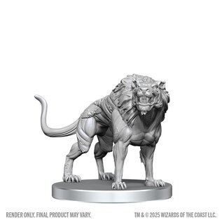 WIZKIDS WK 90857 D&D Nolzur's Marvelous Unpainted Miniatures: Wave 28: Hell Hound & Narzugon
