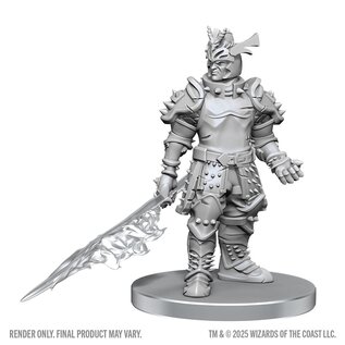 WIZKIDS WK 90857 D&D Nolzur's Marvelous Unpainted Miniatures: Wave 28: Hell Hound & Narzugon